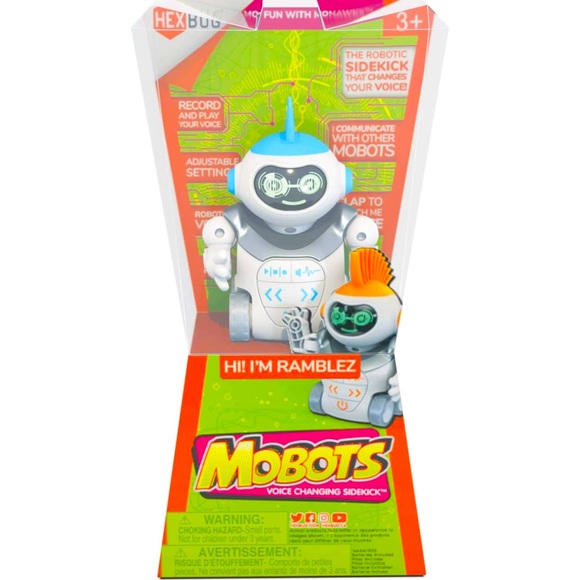 HEXBUG MoBots Ramblez - Recording & Talking Robot Kit - Picture 1 of 7